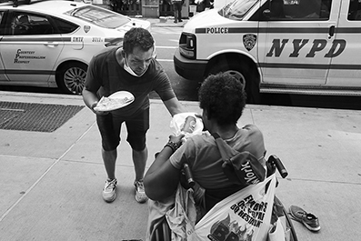 Homeless : Street Life : New York : Personal Photo Projects : Photos : Richard Moore : Photographer